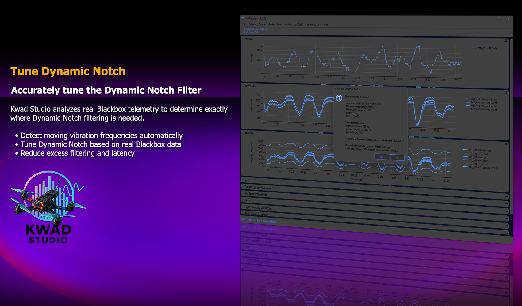 Tune Dynamic Notch
